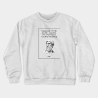 Zeno Quote Crewneck Sweatshirt